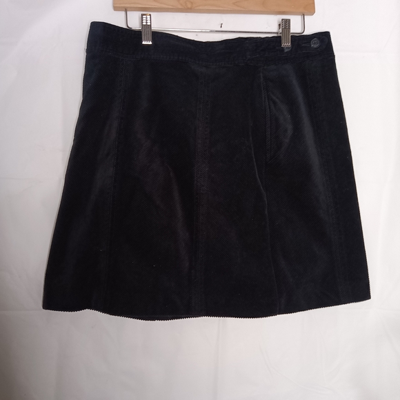 Charter Club Black Mini A-Line Skirt Work - Picture 2 of 6